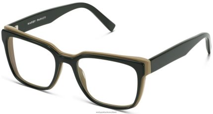 Warby Parker T4FT0T298 Brille Waldgrün mit Sand Cumberland