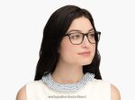 Warby Parker T4FT0T306 Brille blau marmorierte Schildkröte Yardley – Bild 2