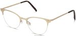 Warby Parker T4FT0T347 Brille poliertes Gold sahana