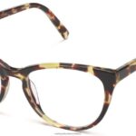 Warby Parker T4FT0T348 Brille verbrannte Zitronenschildkröte Shea