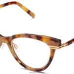 Warby Parker T4FT0T351 Brille Adobe-Schildkröte mit poliertem Gold Aurelia
