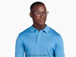 Warby Parker T4FT0T351 Brille Adobe-Schildkröte mit poliertem Gold Aurelia – Bild 3
