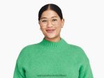 Warby Parker T4FT0T388 Brille poliertes Gold Aram – Bild 3