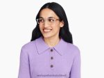 Warby Parker T4FT0T38 Brille Kristall mit englischer Eiche Wilkie – Bild 2