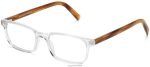 Warby Parker T4FT0T38 Brille Kristall mit englischer Eiche Wilkie