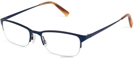 Warby Parker T4FT0T393 Brille gebürstetes Marineblau Caldwell
