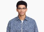 Warby Parker T4FT0T395 Brille gebürstetes Marineblau Symonds – Bild 3