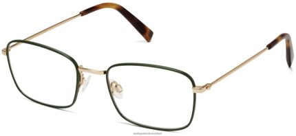 Warby Parker T4FT0T399 Brille Palmetto mit poliertem Gold Thurston