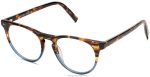 Warby Parker T4FT0T401 Brille Hudson Blue verblasst Copley