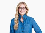 Warby Parker T4FT0T401 Brille Hudson Blue verblasst Copley – Bild 3