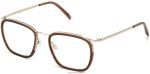 Warby Parker T4FT0T403 Brille Kakaokristall mit Riesling callen