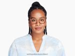 Warby Parker T4FT0T403 Brille Kakaokristall mit Riesling callen – Bild 3