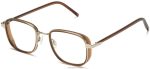 Warby Parker T4FT0T406 Brille Kakaokristall mit Riesling Dante