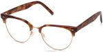 Warby Parker T4FT0T410 Brille Karamellschildkröte mit poliertem Gold otti