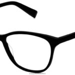 Warby Parker T4FT0T430 Brille pechschwarz Gänseblümchen