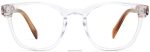 Warby Parker T4FT0T436 Brille Kristall mit englischer Eiche felix – Bild 4