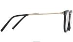 Warby Parker T4FT0T458 Brille tiefschwarz mit poliertem Gold Warte – Bild 5