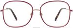 Warby Parker T4FT0T461 Brille Rosenapfel mit poliertem Gold leah – Bild 4