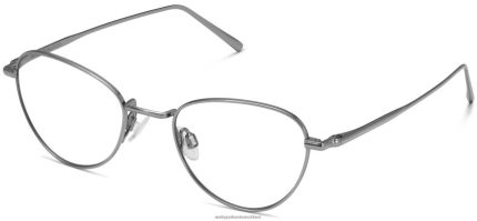 Warby Parker T4FT0T477 Brille polierter Chrom Shirley