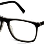 Warby Parker T4FT0T501 Brille schwarze matte Sonnenfinsternis Fletcher