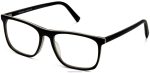 Warby Parker T4FT0T501 Brille schwarze matte Sonnenfinsternis Fletcher