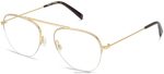 Warby Parker T4FT0T55 Brille poliertes Gold Vargas