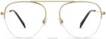 Warby Parker T4FT0T55 Brille poliertes Gold Vargas – Bild 4