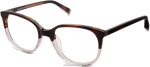 Warby Parker T4FT0T582 Brille Teerose verblasst Lorbeer