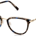 Warby Parker T4FT0T584 Brille Tansanit-Schildkröte mit poliertem Gold toula
