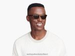 Warby Parker T4FT0T596 Brille gestreifte Sassafras percey – Bild 2