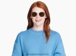 Warby Parker T4FT0T599 Brille poliertes Gold Keiko – Bild 3