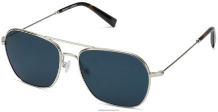 Warby Parker T4FT0T601 Brille poliertes Silber abe