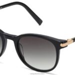 Warby Parker T4FT0T632 Brille tiefschwarz mit poliertem Gold durand