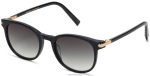 Warby Parker T4FT0T632 Brille tiefschwarz mit poliertem Gold durand
