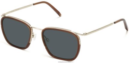 Warby Parker T4FT0T663 Brille Kakaokristall mit Riesling callen