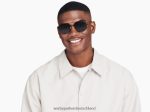 Warby Parker T4FT0T664 Brille gebürstete Tinte Aram – Bild 3