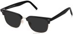 Warby Parker T4FT0T683 Brille tiefschwarz mit poliertem Gold Baird