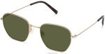 Warby Parker T4FT0T686 Brille poliertes Gold gesund