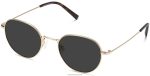 Warby Parker T4FT0T687 Brille poliertes Gold Rafael