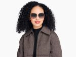 Warby Parker T4FT0T693 Brille tiefschwarz mit poliertem Gold leah – Bild 2