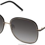 Warby Parker T4FT0T693 Brille tiefschwarz mit poliertem Gold leah