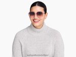 Warby Parker T4FT0T694 Brille Rosenapfel mit poliertem Gold leah – Bild 2