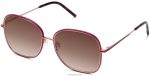Warby Parker T4FT0T694 Brille Rosenapfel mit poliertem Gold leah
