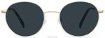 Warby Parker T4FT0T697 Brille weiße Jade mit poliertem Gold Duncan – Bild 4