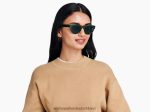 Warby Parker T4FT0T739 Brille Nori-Kristall Cowley – Bild 3