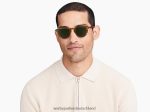 Warby Parker T4FT0T781 Brille gestreiftes Moos bowlin – Bild 2