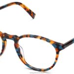Warby Parker T4FT0T86 Brille blaugrüne Schildkröte Diener
