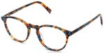 Warby Parker T4FT0T86 Brille blaugrüne Schildkröte Diener