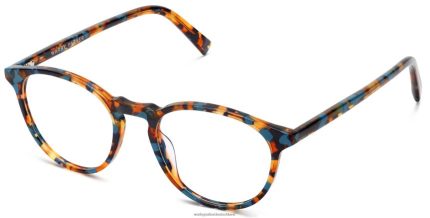Warby Parker T4FT0T86 Brille blaugrüne Schildkröte Diener