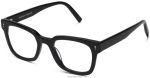 Warby Parker T4FT0T88 Brille pechschwarz zog